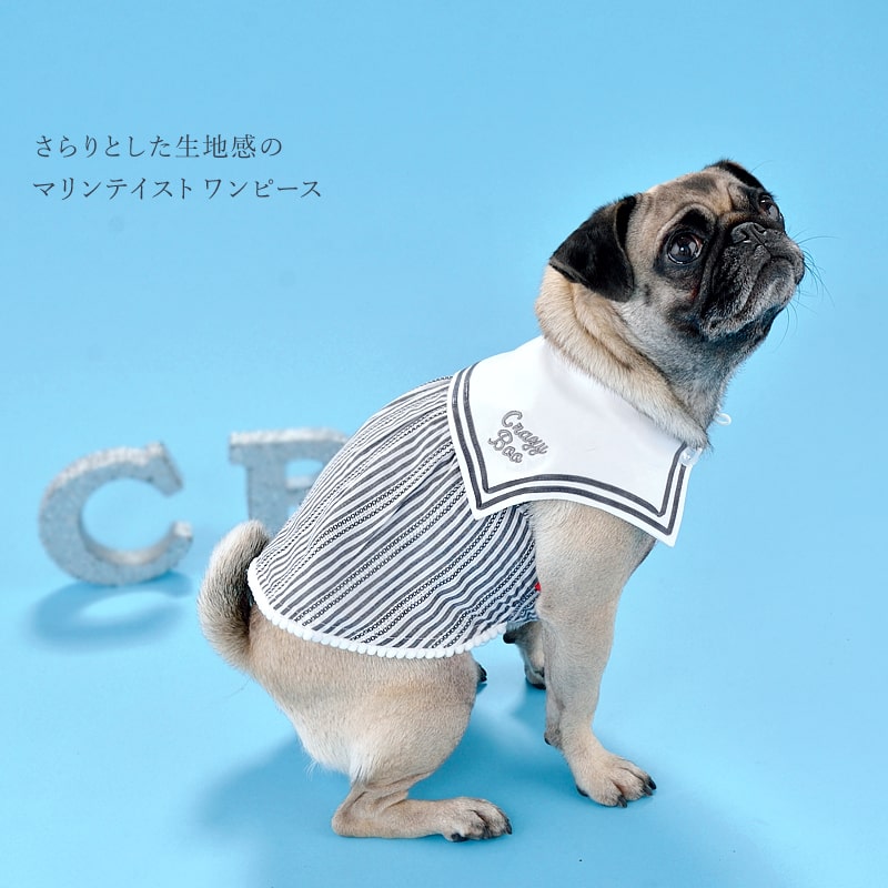 楽天市場】ストライプセーラー ワンピース XS/S/M/L/XLサイズ CRAZYBOO