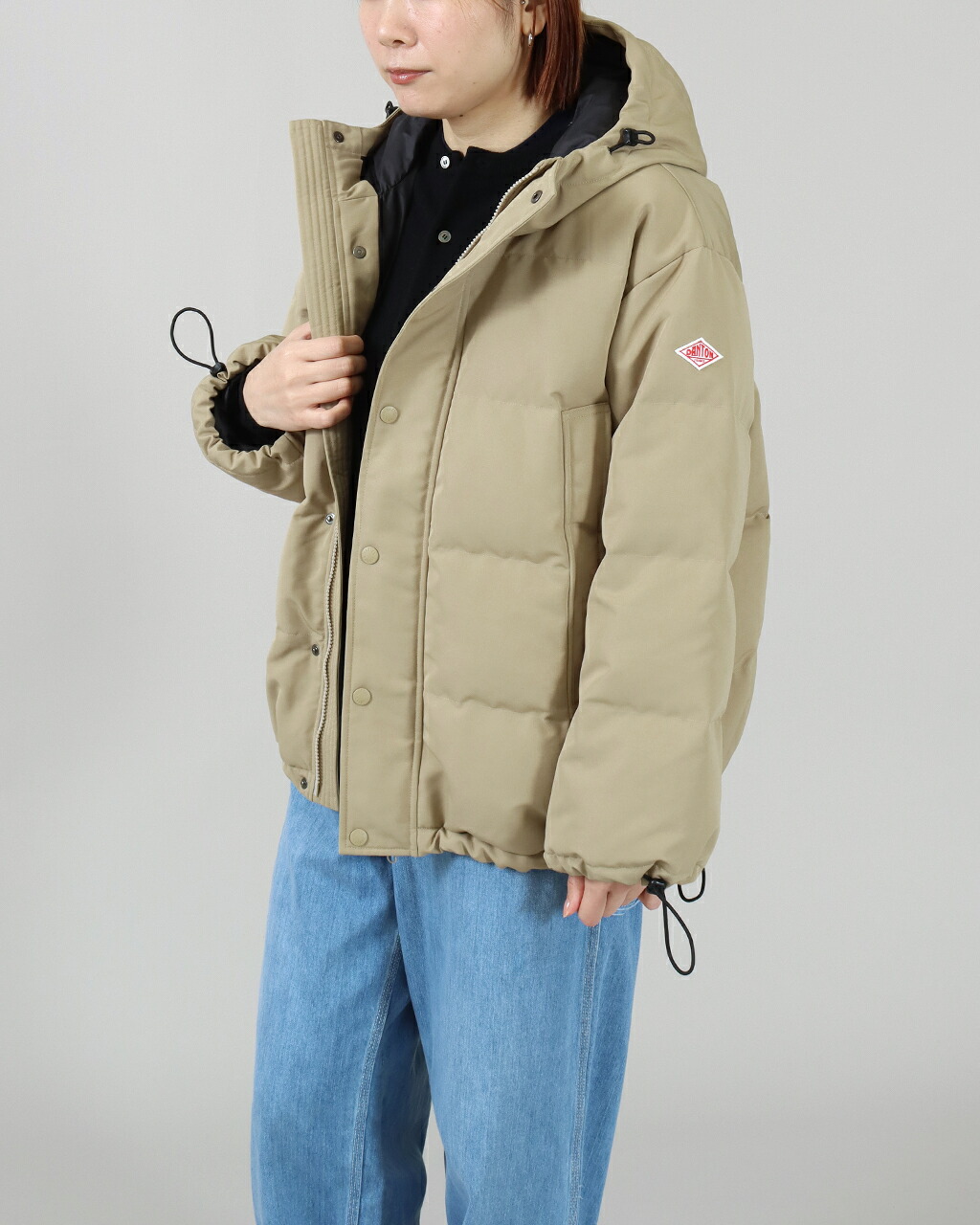 楽天市場】DANTON ダントン DOWN HOODED JACKET ダウンフーデッド
