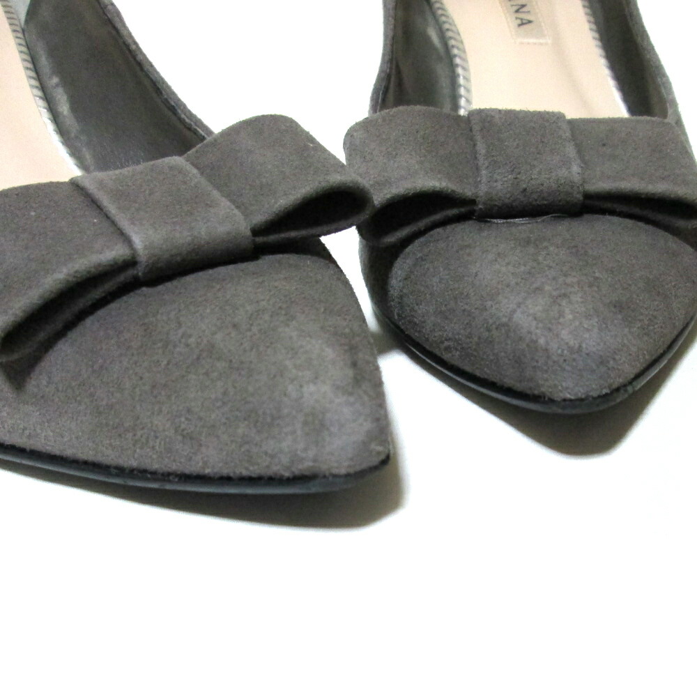 楽天市場】DIANA ダイアナ 「24 1/2」 スエードレザーリボンヒール