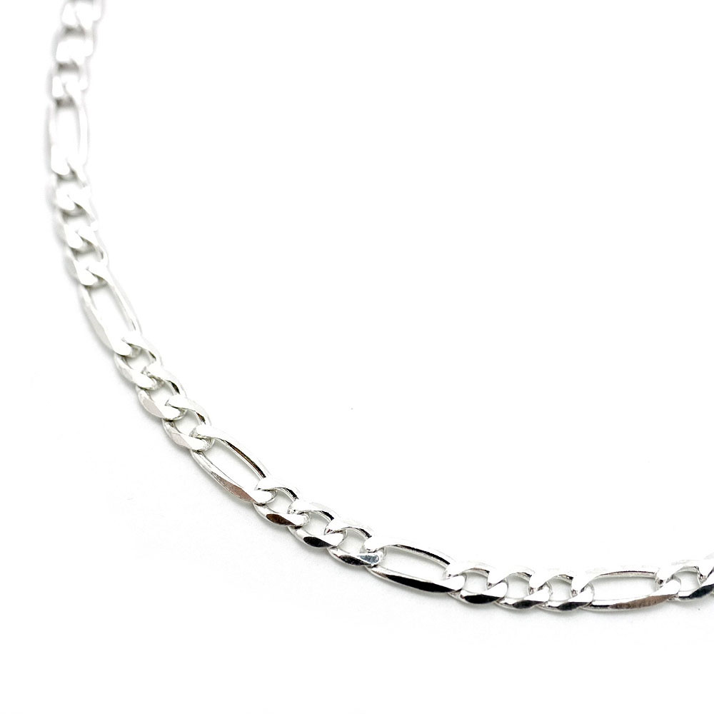 楽天市場】ma イタリア製 シルバー925 フィガロチェーン ネックレス