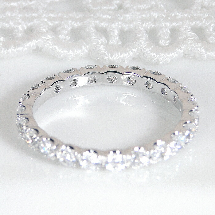 楽天市場】Pt900／K18YG 豪華【1.0ctUP】ダイヤモンド フルエタニティ