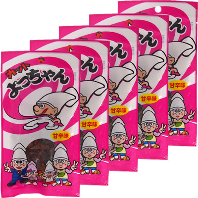 楽天市場】【よっちゃん食品】カットよっちゃん 甘辛味10g（10袋入