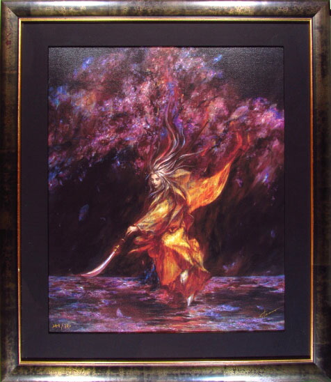 楽天市場】丹野忍 月華焔舞 ジクレ キャンバス : ギャラリーダッドアート