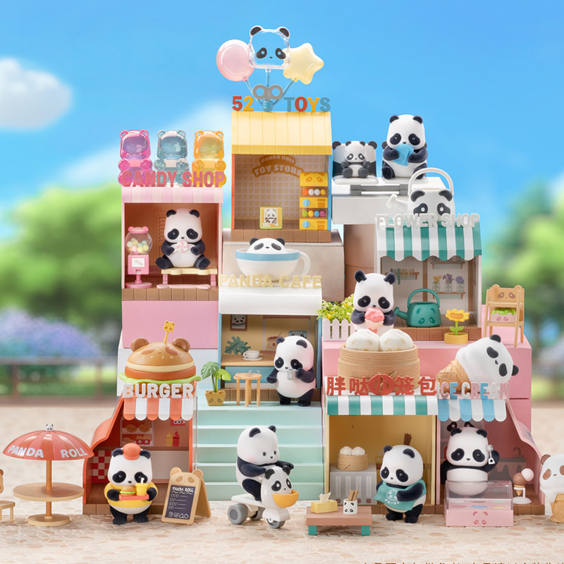 楽天市場】52TOYS BLINDBOX PANDA ROLL ショッピングストリート 1BOX6