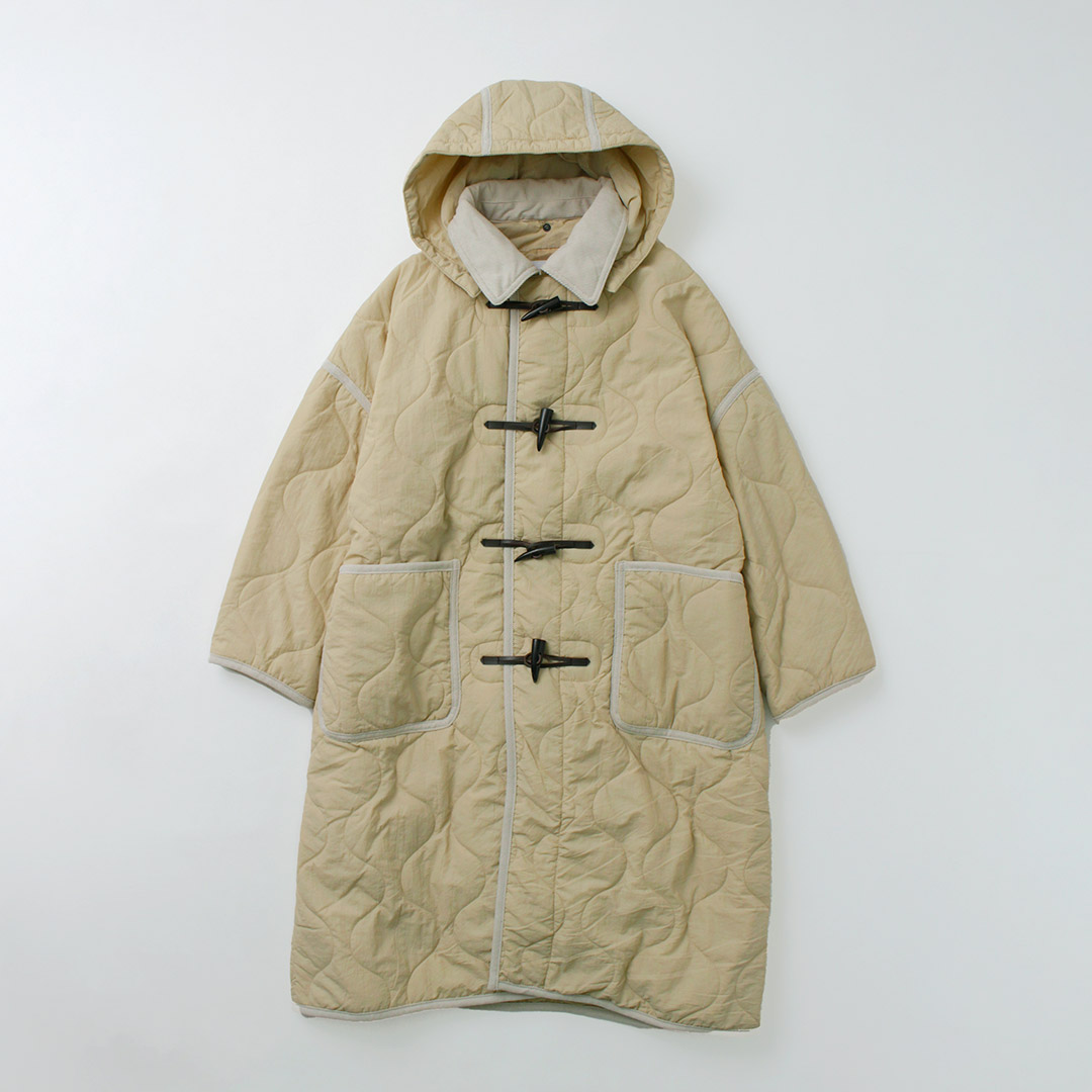 楽天市場】【50％OFF】KHA:KI（カーキ） ミリタリー キルト ダッフル