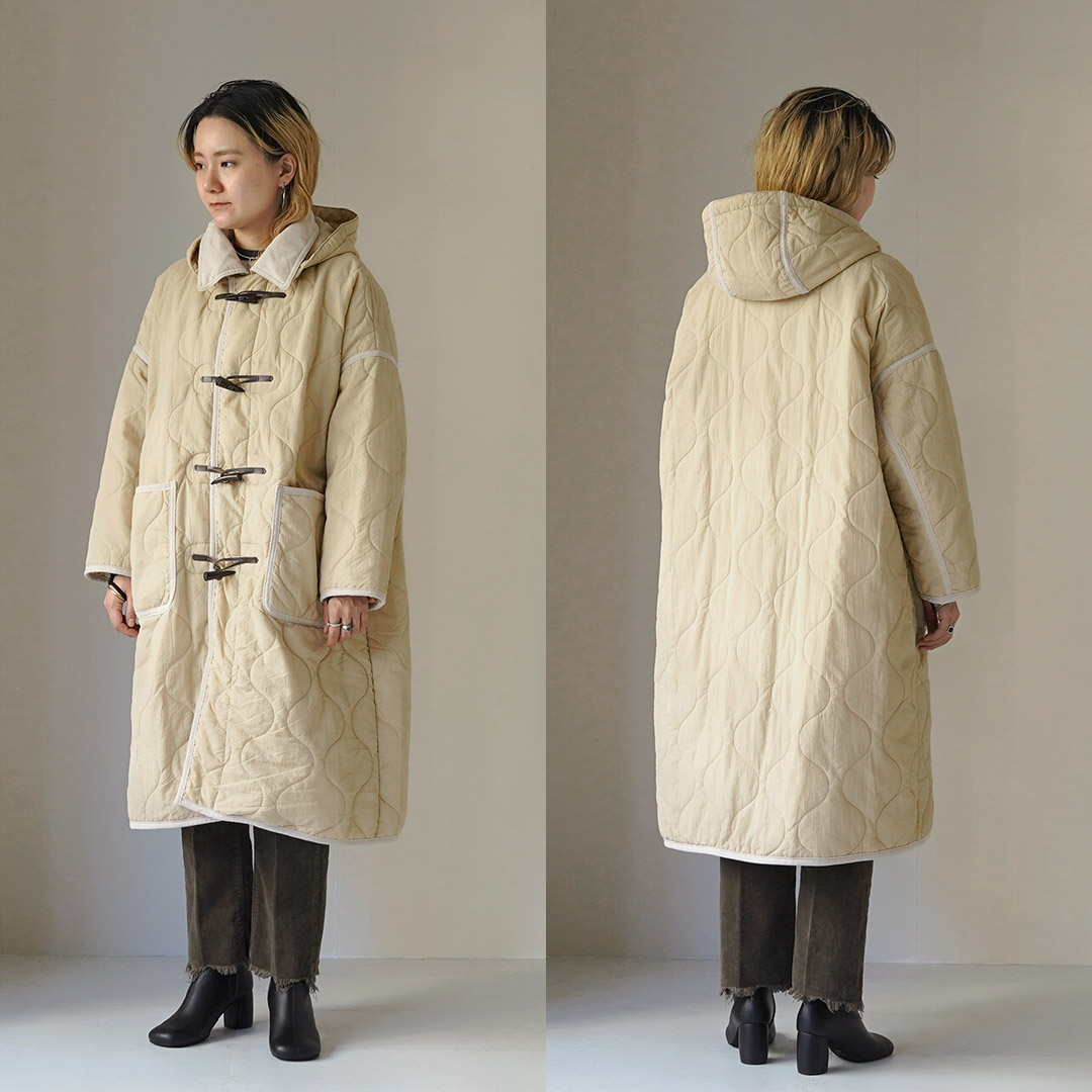 楽天市場】【50％OFF】KHA:KI（カーキ） ミリタリー キルト ダッフル