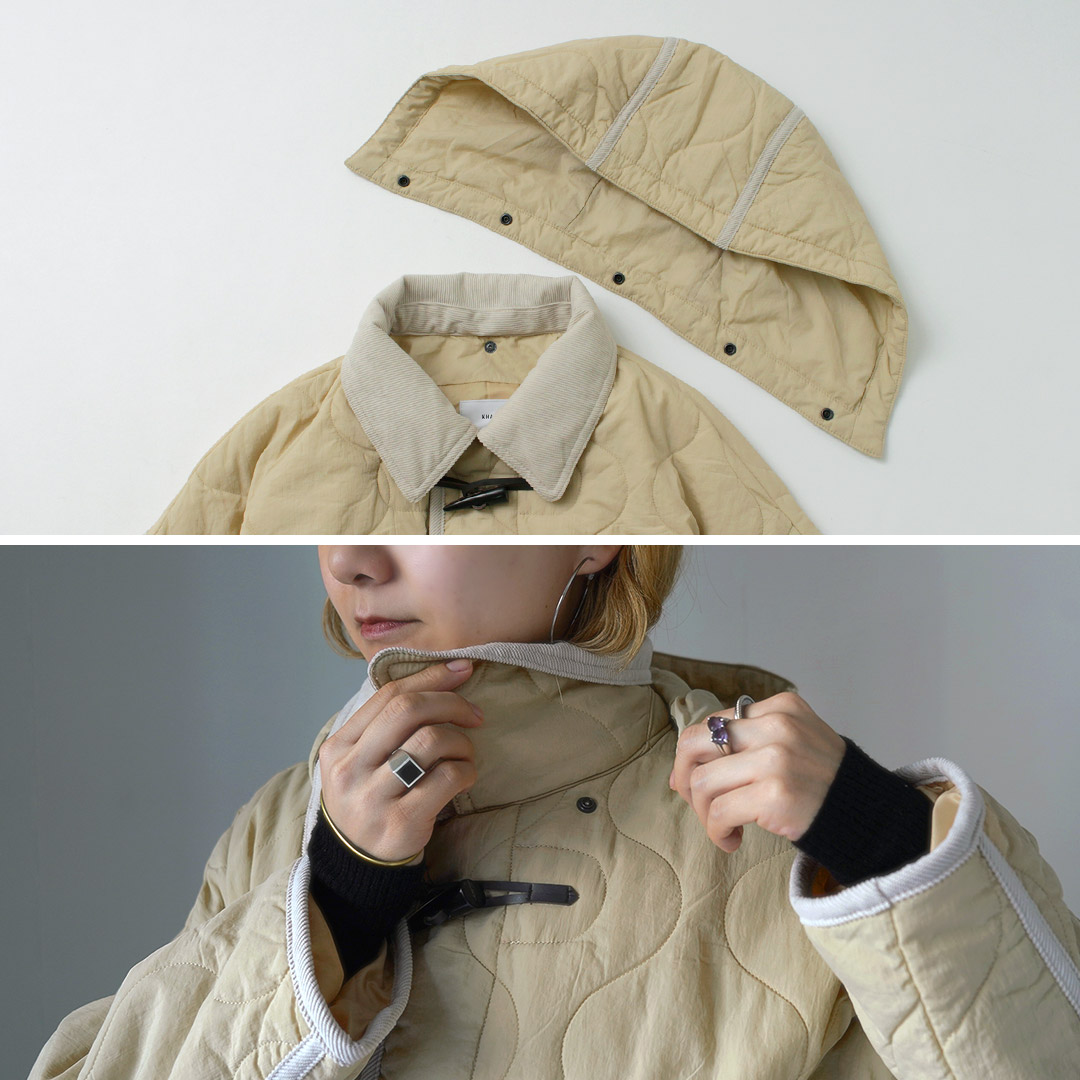 楽天市場】【50％OFF】KHA:KI（カーキ） ミリタリー キルト ダッフル