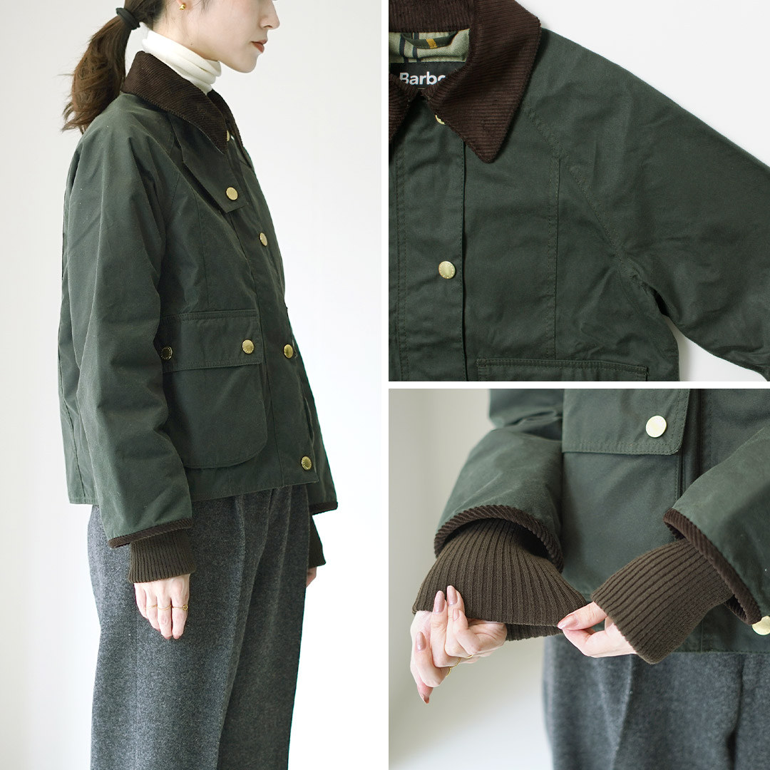 楽天市場】BARBOUR（バブアー） ビードネル クロップド ワックス