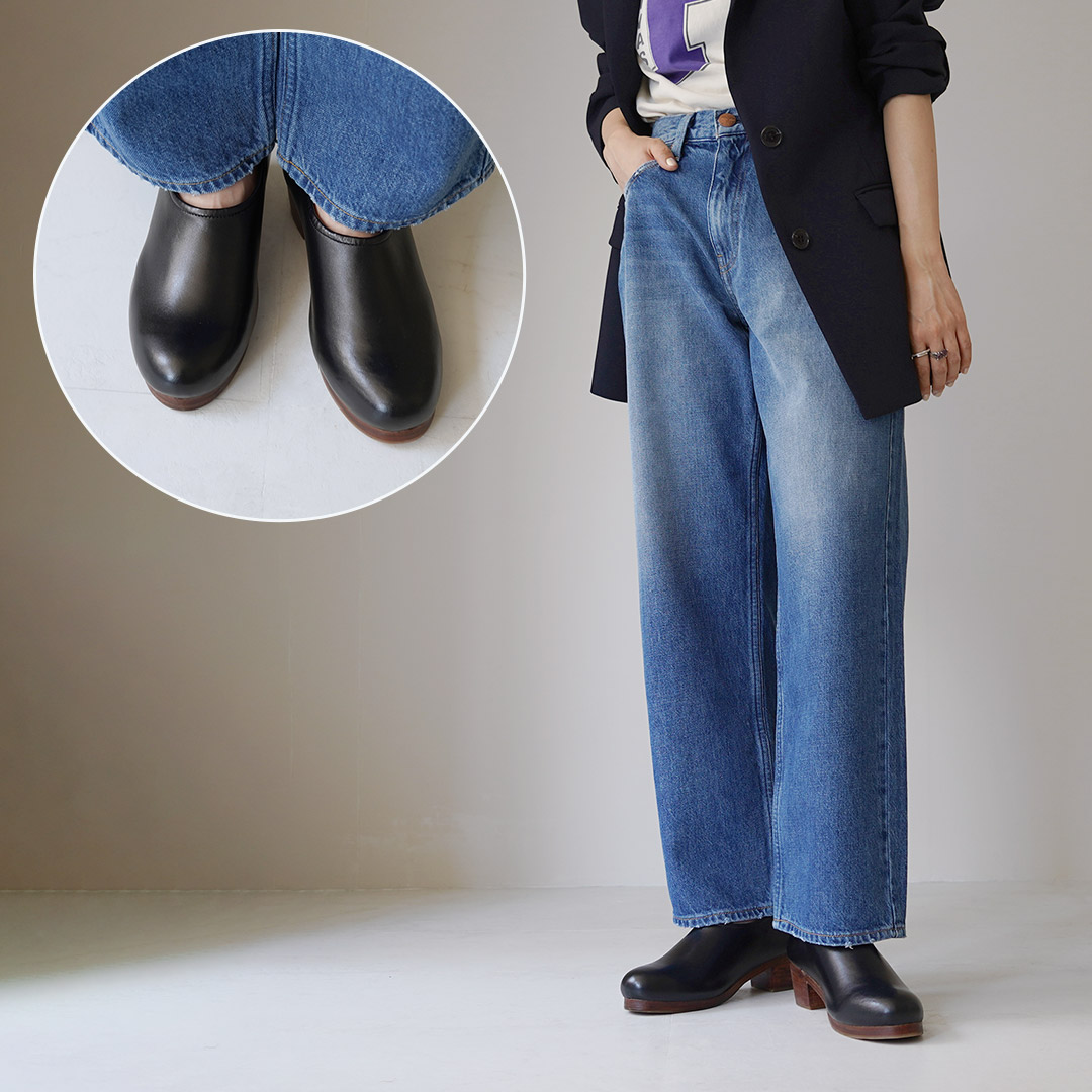 楽天市場】HCUBUCH（フーブ） カウレザーサボ（はまぐりがた