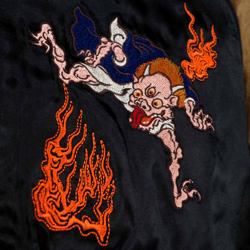 楽天市場】百鬼夜行刺繍スカジャン JSKJ-510 Japanesque ジャパネスク