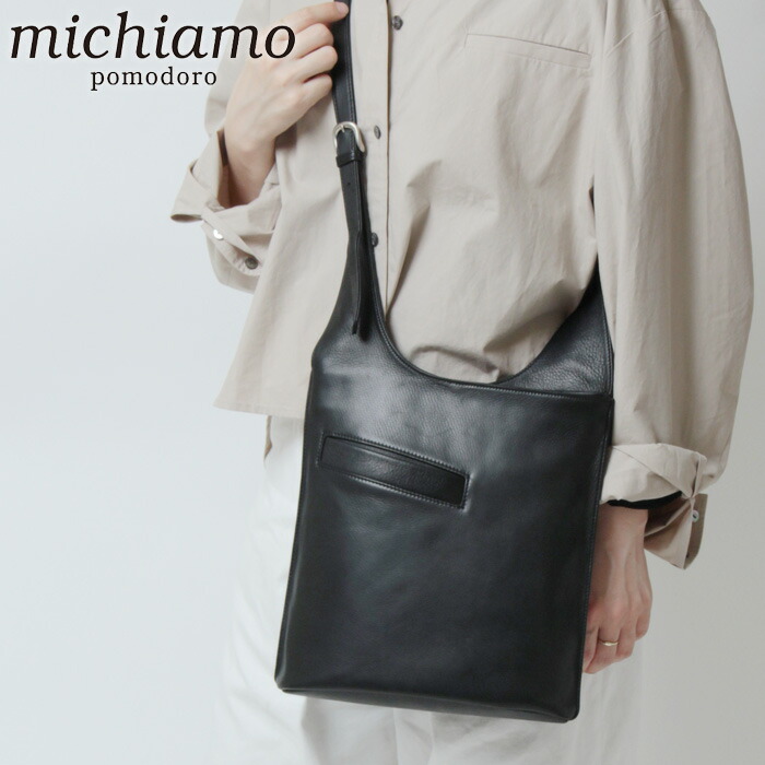 楽天市場】【クーポン】michiamo ミキアモ ショルダーバッグ 本革