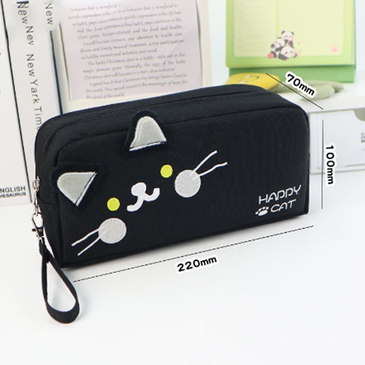 猫Love。 布バスケット スリムなペンケース ラウンドポーチ 楽天市場