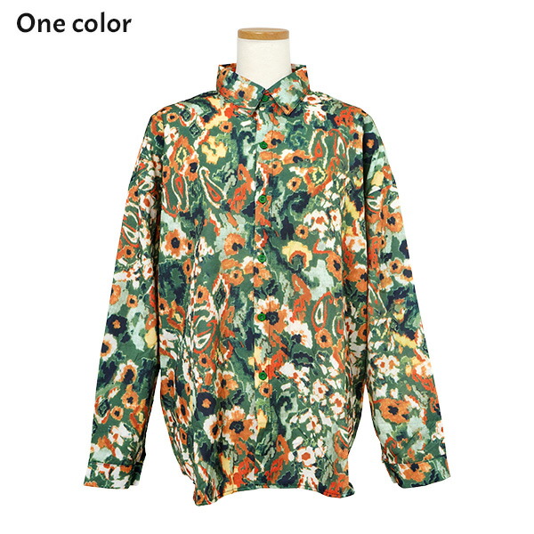 楽天市場】柄シャツ 花柄 小花柄 ペイズリー柄 フラワー ボタニカル