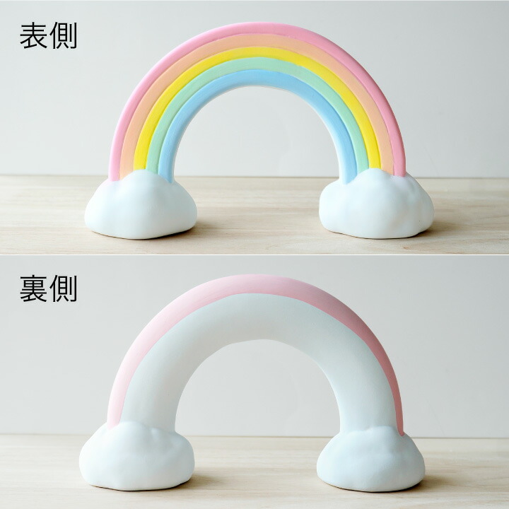 楽天市場】仏具 虹の橋 オブジェ 陶器製 置物 特大 ラージ お供え 57