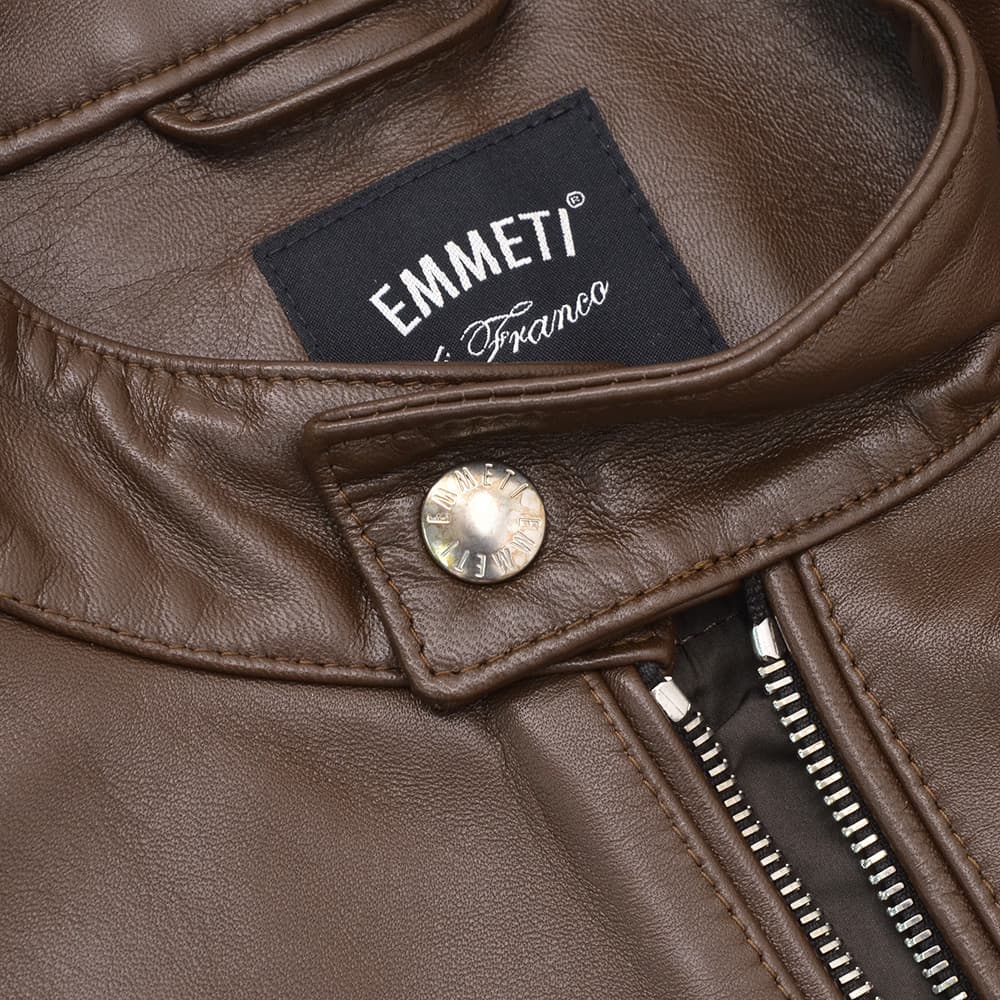 楽天市場】エンメティ EMMETI シングルライダースジャケット メンズ