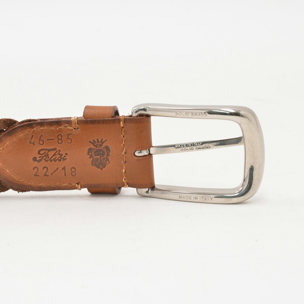 楽天市場】フェリージ felisi 国内正規品 レザーメッシュベルト メンズ