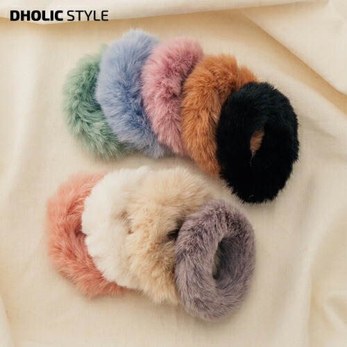 楽天市場】フェイクカラーファーシュシュ・p287173 レディース 【acc