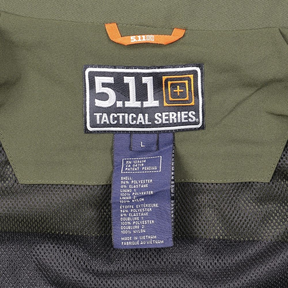 楽天市場】5.11 Tactical ジャケット SABRE 2.0 防水 48112 [ モス / S