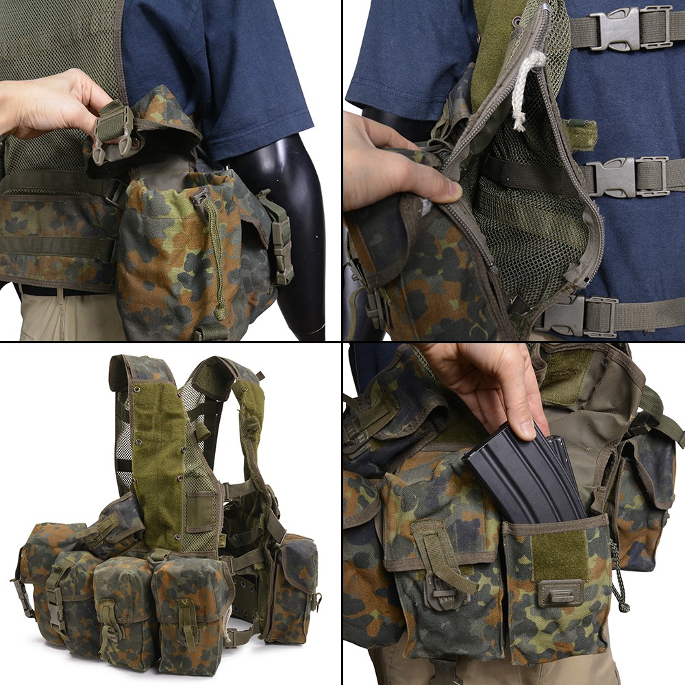 楽天市場】ドイツ軍放出品 KSKベスト 特殊部隊 タクティカルベスト