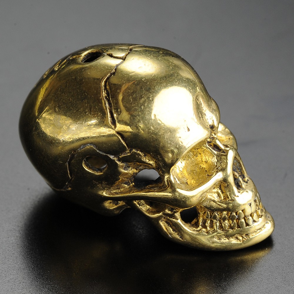 楽天市場】ペンダントトップ スカル 真鍮 バチカン無し アクセサリー