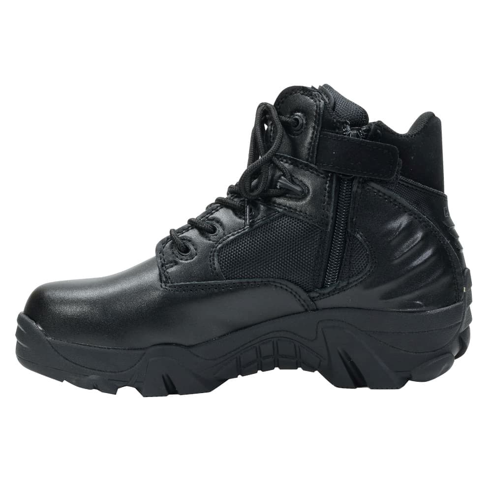 楽天市場】タクティカルブーツ DELTA サイドジッパー付き ミドルカット