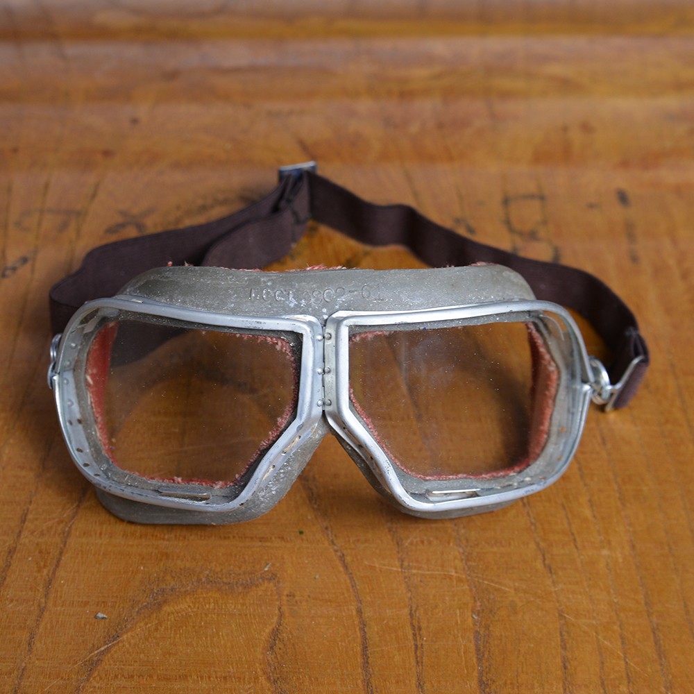 楽天市場】ロシア軍放出品 パイロットゴーグル WW2 折り畳み式 ソ連
