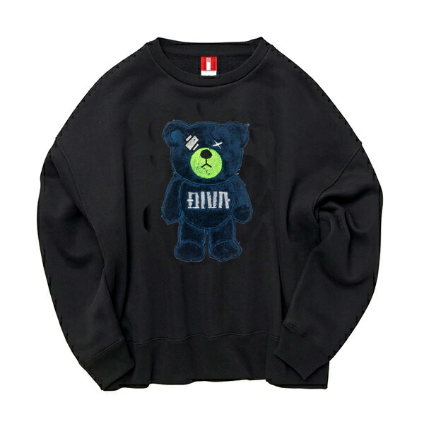 楽天市場】クマ もこもこ ぷくぷく ふわふわ ワッペン 刺繍スウェット