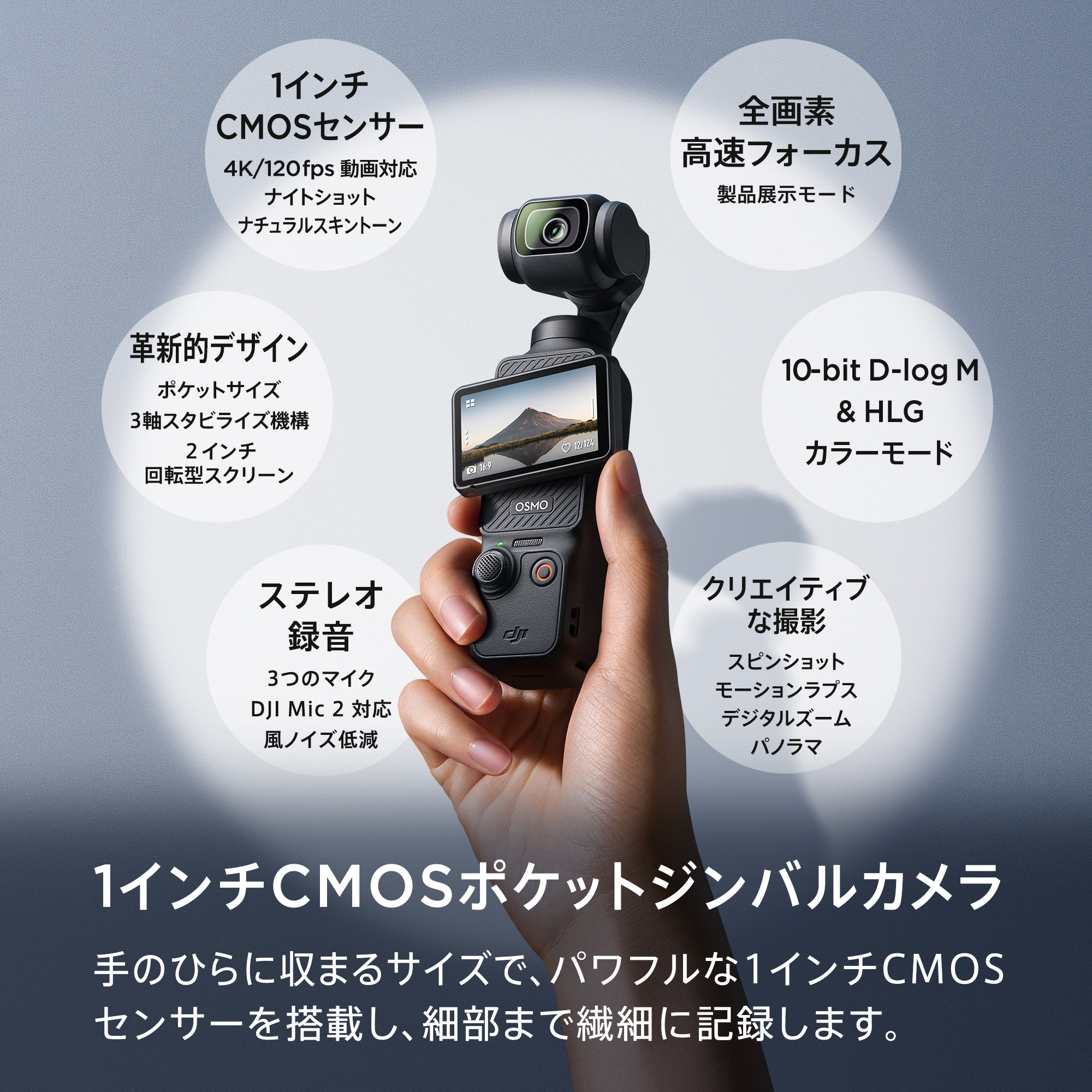 楽天市場】19%OFF! お得な公式限定セット DJI Osmo Pocket 3 Creator