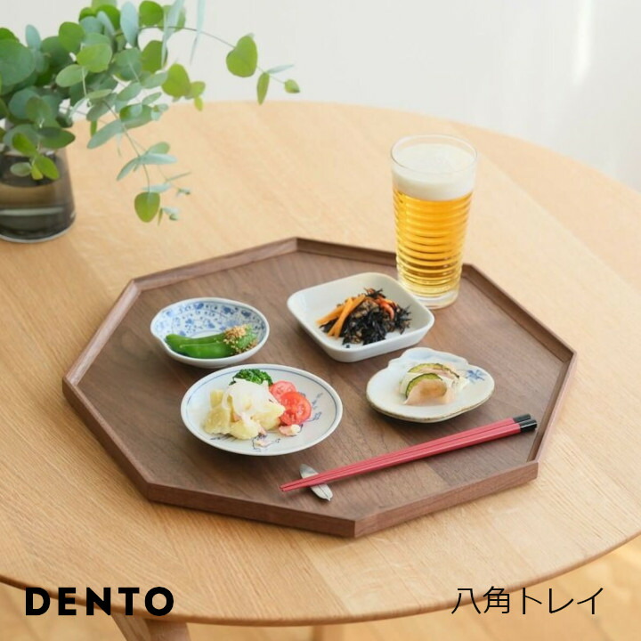 楽天市場】DENTO 伝統工芸 FAVORMADE Octa Tray / 八角トレイ[ 折敷き