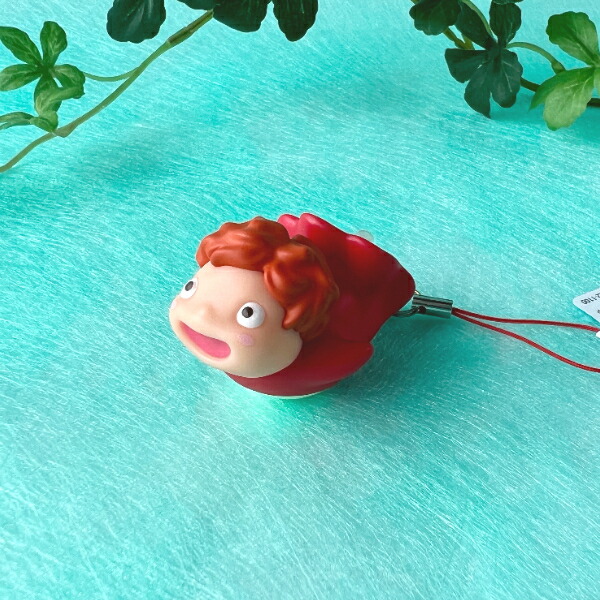 楽天市場】ジブリ グッズ 崖の上のポニョ ソフビホルダー 逆立ちポニョ