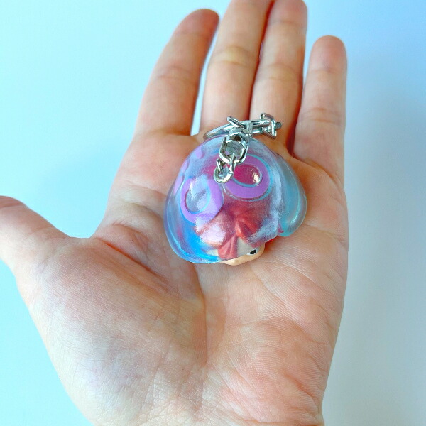 楽天市場】ジブリ グッズ 崖の上のポニョ キーホルダー クラゲポニョ