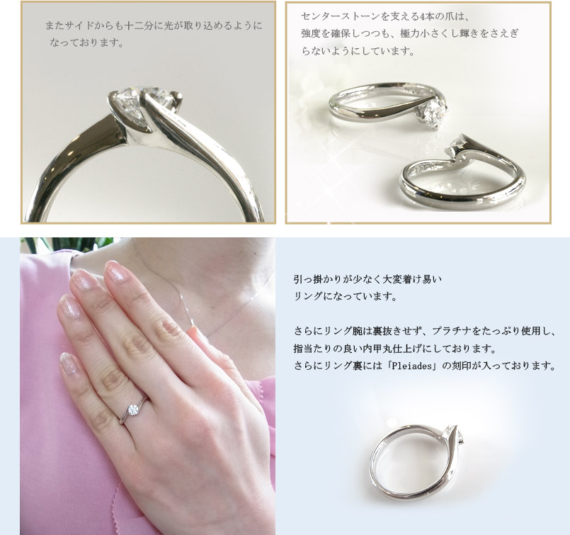 楽天市場】【アウトレット】 プラチナ ダイヤモンド 0.403カラット