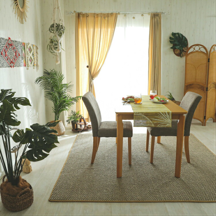 楽天市場】【今すぐ使える3000円クーポン配布中】ラグ 麻 190×240 麻