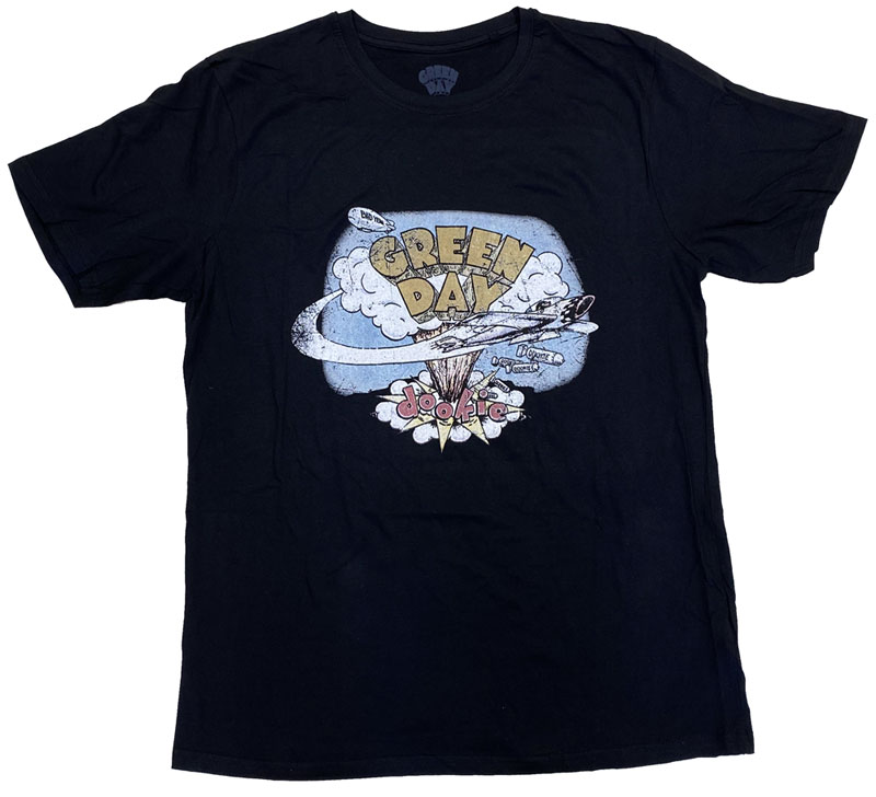 楽天市場】グリーン デイ・GREEN DAY・VINTAGE DOOKIE・BLACK・Tシャツ