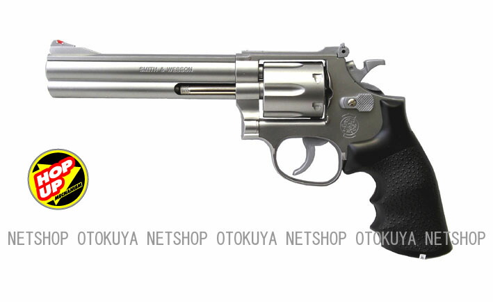 楽天市場】エアガン リボルバー S&W M686 .357マグナム 6インチ
