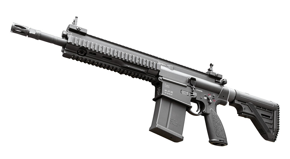 楽天市場】ガスマシンガン H&K HK417A2 システム7搭載【KSC