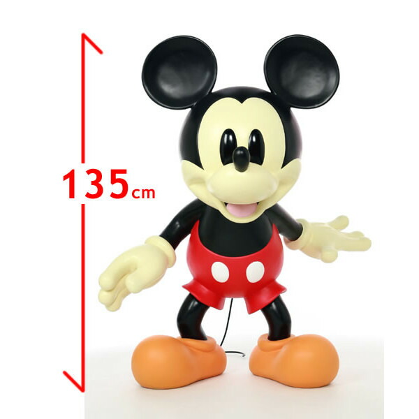 楽天市場】ミッキーマウス フィギュア 等身大フィギュア ※ 大型商品の