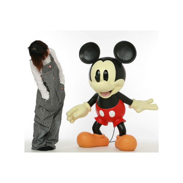 楽天市場】ミッキーマウス フィギュア 等身大フィギュア ※ 大型商品の