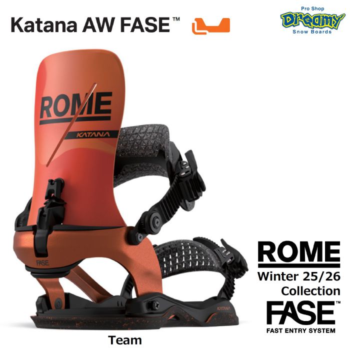 楽天市場】25-26 ROME Katana AW FASE Teamファストエントリーシステム