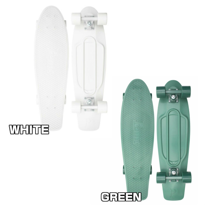 楽天市場】Penny ペニースケートボード 単色 27インチ NICKEL ニッケル