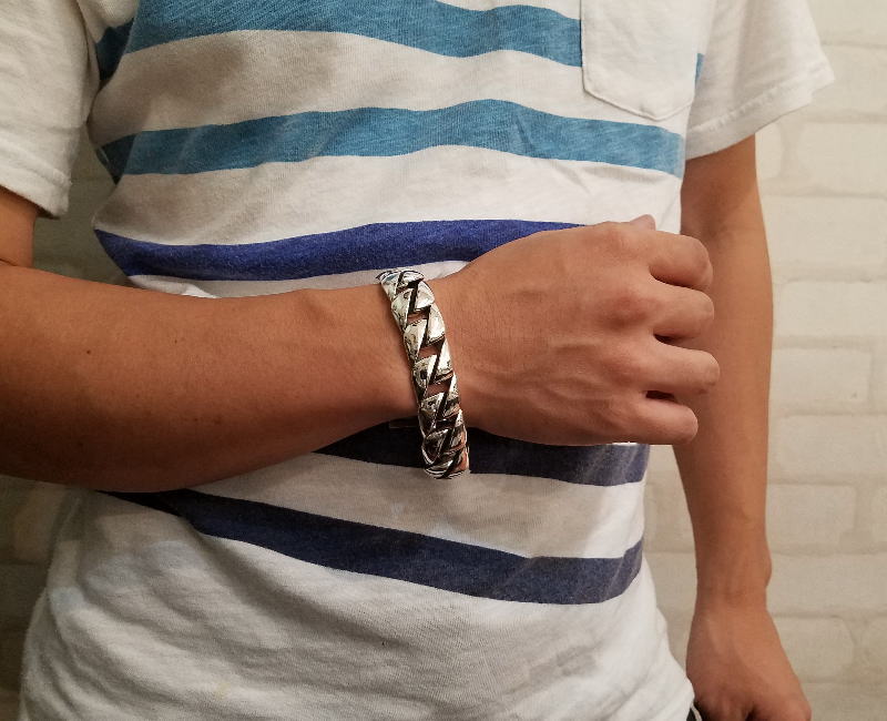 楽天市場】[工房DREDLINE アクセサリー] db-032 HYNブレスレット 極太