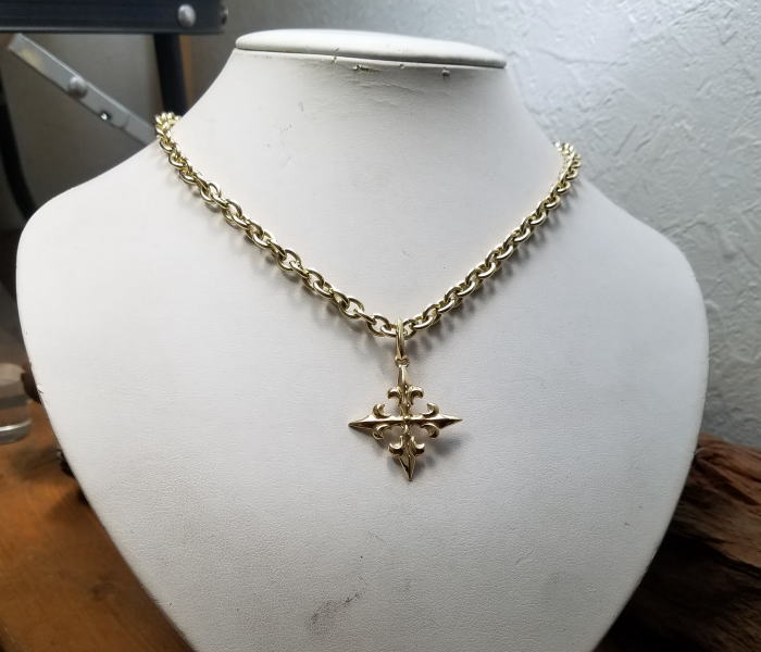 楽天市場】工房DREDLINE アクセサリー dp-023x k18 18金 ゴールド