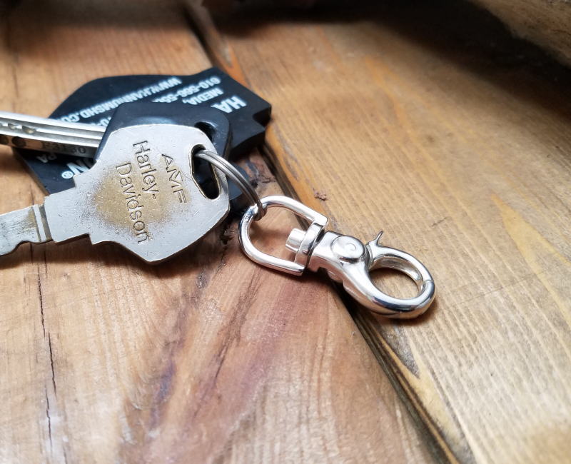 楽天市場】svp-47 シルバー925 キークリップ小 キーチェーン