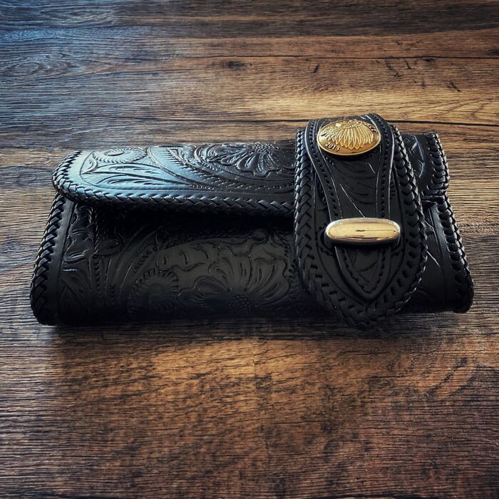 楽天市場】バイカーズウォレット 長財布 ライダースウォレット レザー