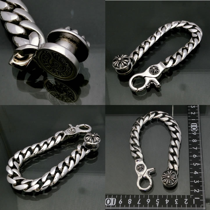 楽天市場】ゴシッククロスクラシックチェーンブレスレット 【プレーン