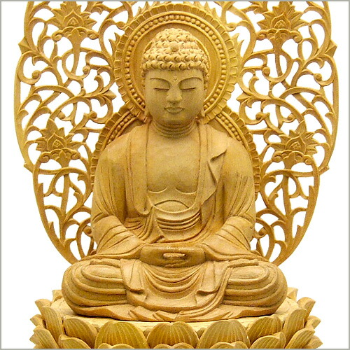 楽天市場】釈迦如来(曹洞宗・臨済宗) 白檀製 2寸 高さ22cm×巾10cm