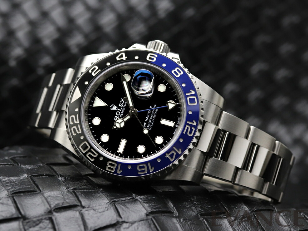 楽天市場】【未使用品】 ロレックス GMTマスターII 126710BLNR 青黒