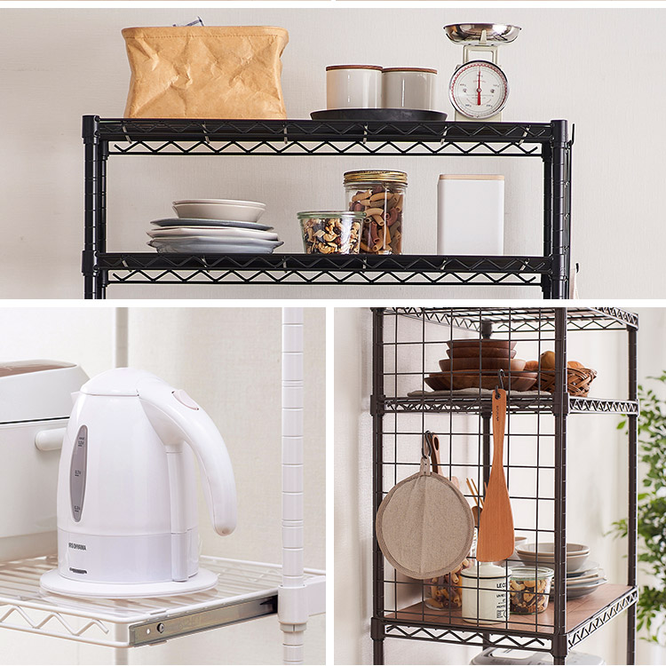 楽天市場】レンジラック レンジ台 幅55cm アイリスオーヤマ キッチン