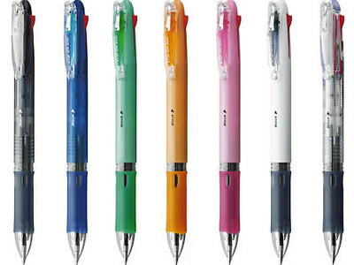 楽天市場】ゼブラ 4色ボールペン クリップ-オン スリム4C（黒・赤・青