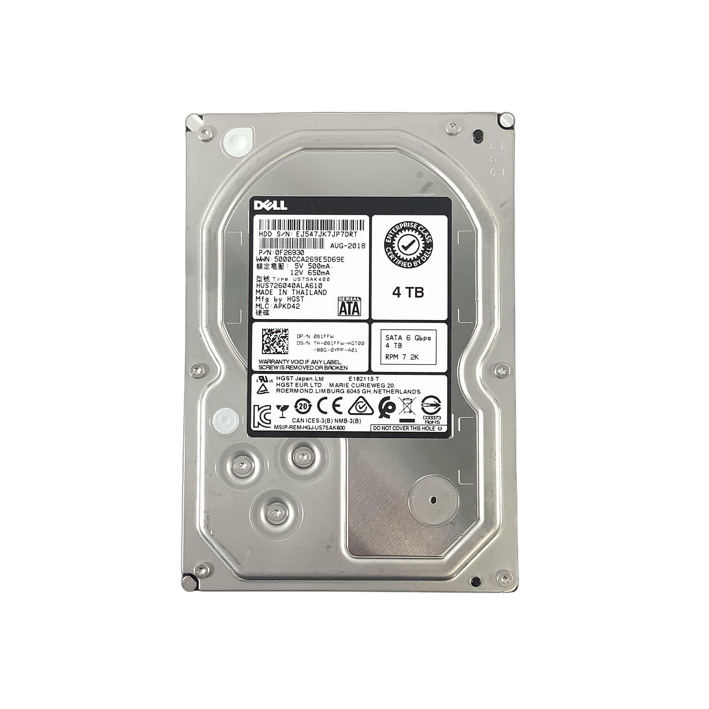 楽天市場】R053-4 TB 3.5 インチ SATA HDD 1点 SEAGATE/HP/WD /TOSHIBA